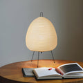 Japanese Design Akari Wabi-sabi Rice Paper Table Lamp